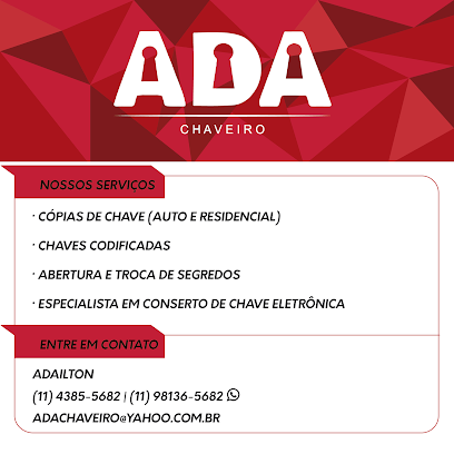 Ada Chaveiro em Taboão da Serra - SP