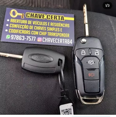Chave Certa - Chaveiro em Guarulhos | 24 horas | Chaves Codificadas | Carros Nacionais e Importados em Guarulhos - SP