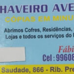 Imagem ilustrativa da empresa Chaveiro 24 horas Avenida da Saudade em Ribeirão Preto - SP