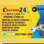 Imagem ilustrativa da empresa Chaveiro 24 horas em Maceió - AL