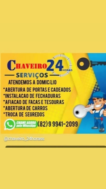 Chaveiro 24 horas em Maceió - AL