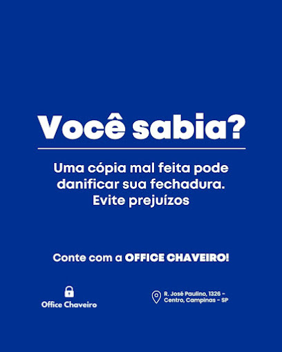 Chaveiro 24h Office Campinas em Campinas - SP