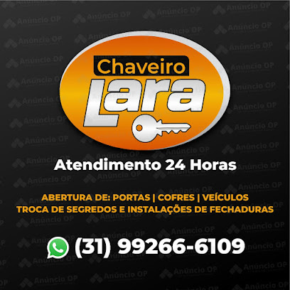 Imagem ilustrativa da empresa Chaveiro 24horas Lara Cristina em Belo Horizonte - MG