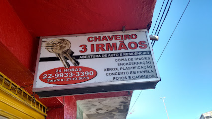 Chaveiro 3 irmãos em Campos dos Goytacazes - RJ