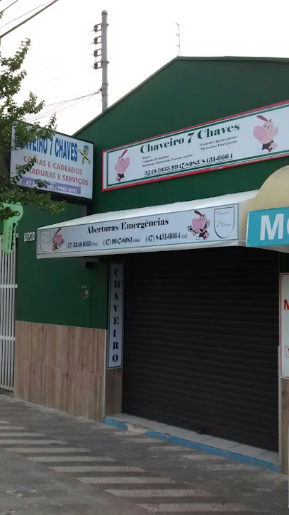 Imagem ilustrativa da empresa Chaveiro 7 Chaves em Itajaí - SC