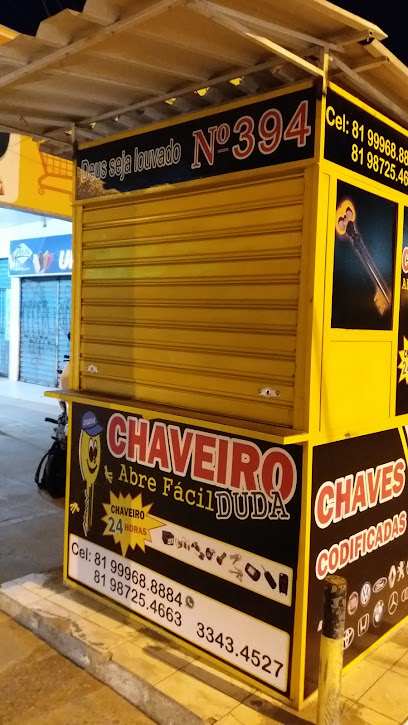 Imagem ilustrativa da empresa Chaveiro Abre Fácil Duda em Jaboatão dos Guararapes - PE
