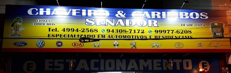 Imagem ilustrativa da empresa Chaveiro Carimbos & Estacionamento Senador em Santo André - SP