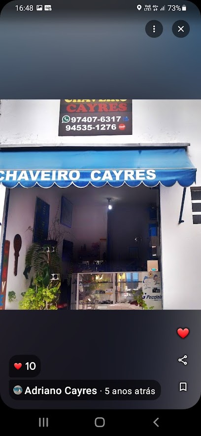 Chaveiro Cayres em Jundiaí - SP