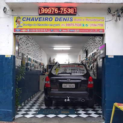 Chaveiro Dênis 24 horas em São Paulo - SP
