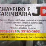 Imagem ilustrativa da empresa Chaveiro e Carimbaria J&C em Goiânia - GO
