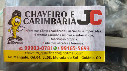 Chaveiro e Carimbaria J&C em Goiânia - GO