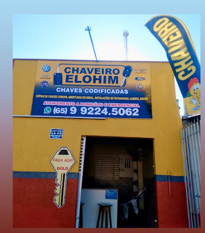 Imagem ilustrativa da empresa Chaveiro Elohim Plantão 24 Horas em Cuiabá - MT