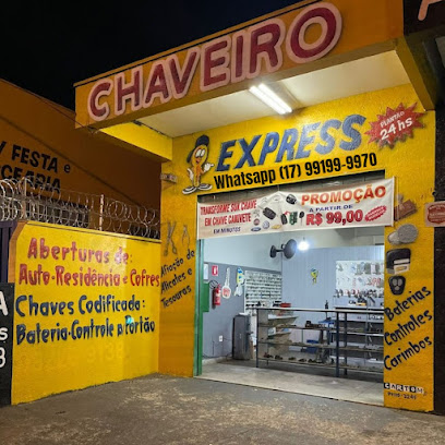 CHAVEIRO EXPRESS 24 HORAS E AUTOMOTIVO - RIO PRETO em São José do Rio Preto - SP