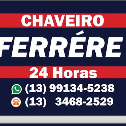 Imagem ilustrativa da empresa CHAVEIRO FERRÉRE 24 horas em São Vicente - SP