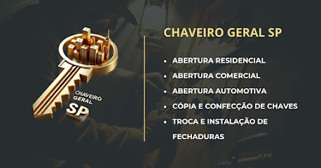 Imagem ilustrativa da empresa Chaveiro Geral 24 Horas em São Paulo - SP