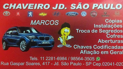 Chaveiro Jardim São Paulo em São Paulo - SP