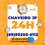 Imagem ilustrativa da empresa Chaveiro JP 24 horas em Porto Velho - RO