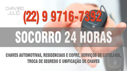 Chaveiro Julio em Campos dos Goytacazes - RJ