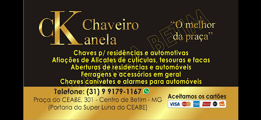 Chaveiro Kanela em Betim - MG