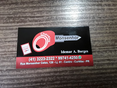 Chaveiro Monsenhor em Curitiba - PR