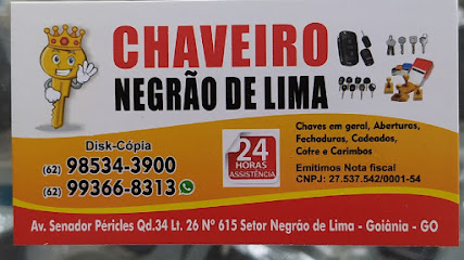 Chaveiro Negrão de Lima em Goiânia - GO