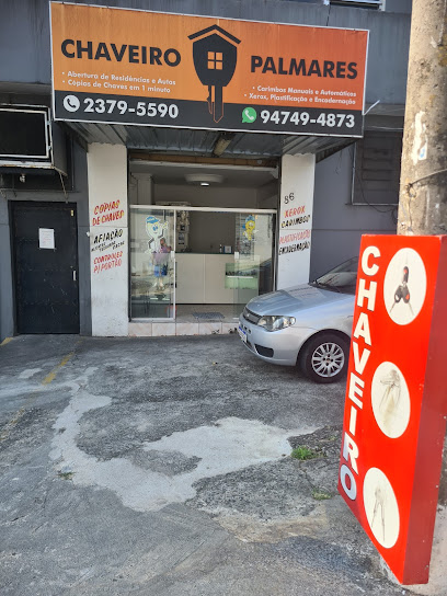 Chaveiro Palmares | Vila Palmares | Santo André | Residencial e Automotivo em Santo André - SP