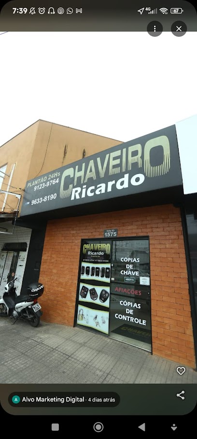 CHAVEIRO RICARDO ITAJAÍ 24 horas em Itajaí - SC