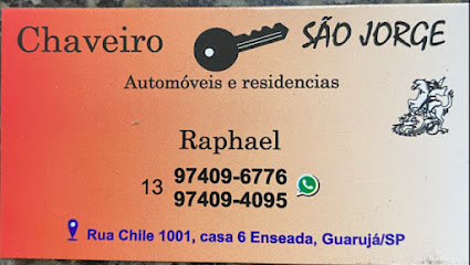 Chaveiro São Jorge em Guarujá - SP