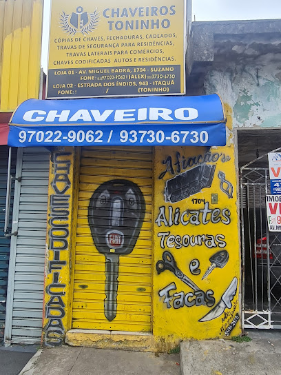 Imagem ilustrativa da empresa Chaveiros Toninho em Suzano - SP