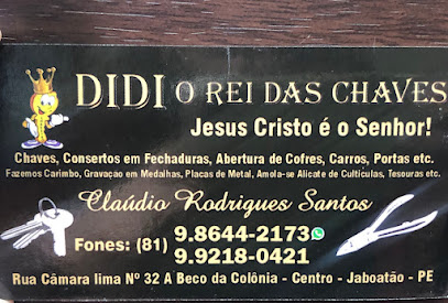 Imagem ilustrativa da empresa Didi Rei das Chaves em Jaboatão dos Guararapes - PE