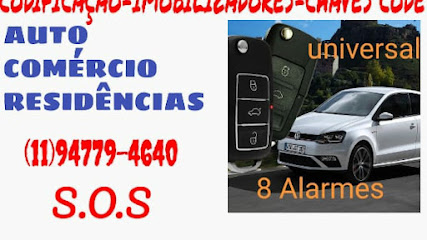 HELP CHAVEIRO 24 HORAS em Taboão da Serra - SP