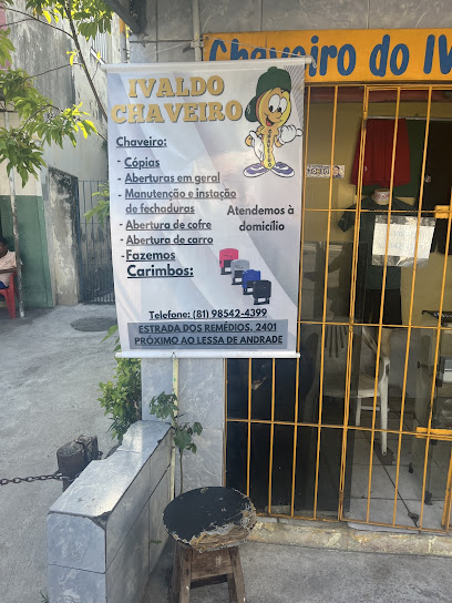 Imagem ilustrativa da empresa ivaldo chaveiro em Recife - PE