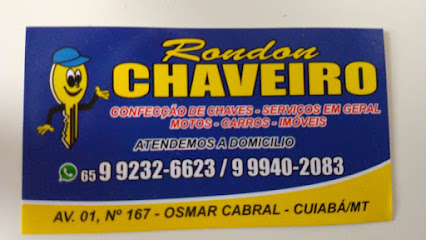 Imagem ilustrativa da empresa Rondon Chaveiro em Cuiabá - MT