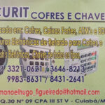 Imagem ilustrativa da empresa Security Cofres e Chaves Ltda em Cuiabá - MT